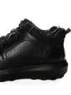 Ghete Barbati din piele naturala 37318 BLACK | ADVANCER