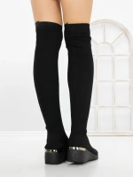 Női platform csizma YM-172 Fekete | H&D » MeiMall.hu