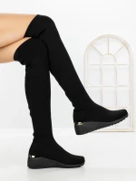 Női platform csizma YM-172 Fekete | H&D » MeiMall.hu