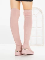 Női platform csizma YM-172 Rózsaszín | H&D » MeiMall.hu