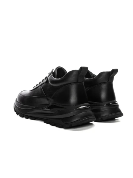 Ghete Barbati din piele naturala 5329 BLACK | ADVANCER