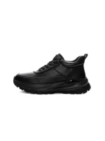 Ghete Barbati din piele naturala 5329 BLACK | ADVANCER