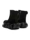 Ghete Dama din piele naturala 9805G BLACK | ADVANCER