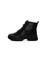 Ghete Dama din piele naturala BY6523 BLACK | ADVANCER