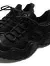 Pantofi Sport Barbati din piele naturala 5351 BLACK | ADVANCER