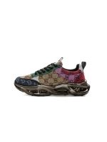 Pantofi Sport Barbati din piele naturala 5355 YELLOW-GREEN | ADVANCER