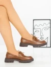 Pantofi Casual Dama YU5598-6 CAMEL | BELLICY