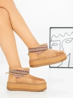 Ghete UG Dama L-392 CAMEL | BELLICY