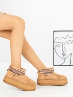 Ghete UG Dama L-392 CAMEL | BELLICY