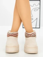 Ghete UG Dama L-392 BEIGE | BELLICY