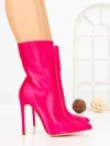 Botine cu Toc Subtire C-269X FUCHSIA | STEPHAN