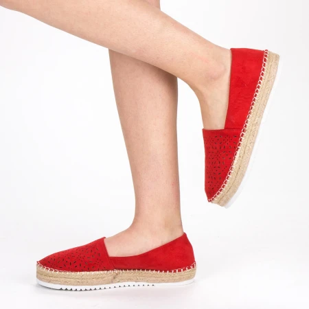 Női alkalmi cipő FD37 Piros (L30) Mei