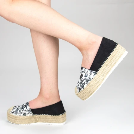Női Alkalmi platform cipő FS6 Fekete (C12) Mei