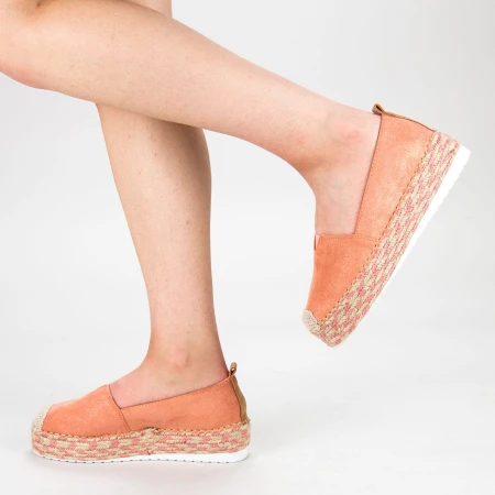 Női Alkalmi platform cipő BL00029 Rózsaszín (L57) Botinelli