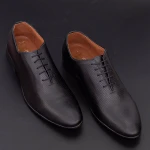 Elegáns férfi cipő PB026 Fekete (C37) Elion
