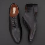 Elegáns férfi cipő PB026 Fekete (C37) Elion