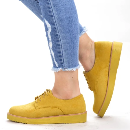 Női alkalmi cipő DS3 Sárga (K36) Mei