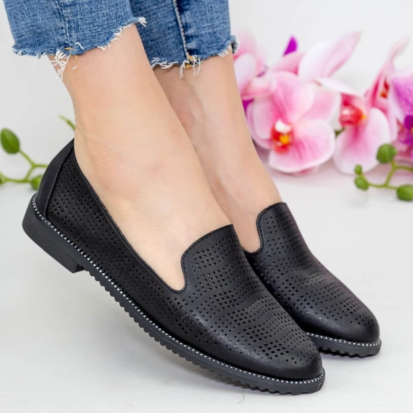 Női alkalmi cipő YEH11 Fekete (N15) Mei