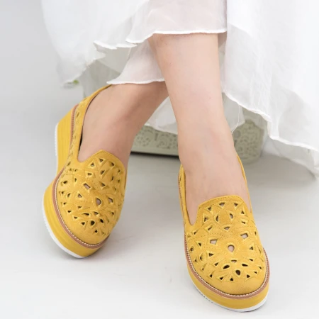 Női alkalmi cipő DS5 Sárga (L15) Mei