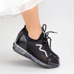 Platform sportcipő SZ258 Fekete (N15) Mei