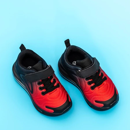 Fiúk sportcipő G01-7 Piros-Fekete (B36) Fashion