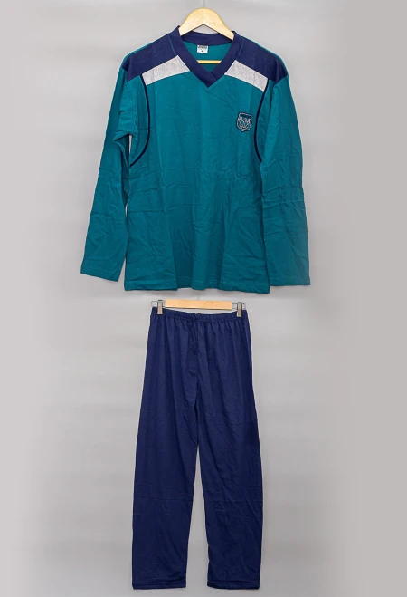 Férfi pizsama 980 Zöld-Kék (G43) Fashion