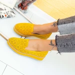 Női alkalmi cipő DS21 Sárga (D27) Mei