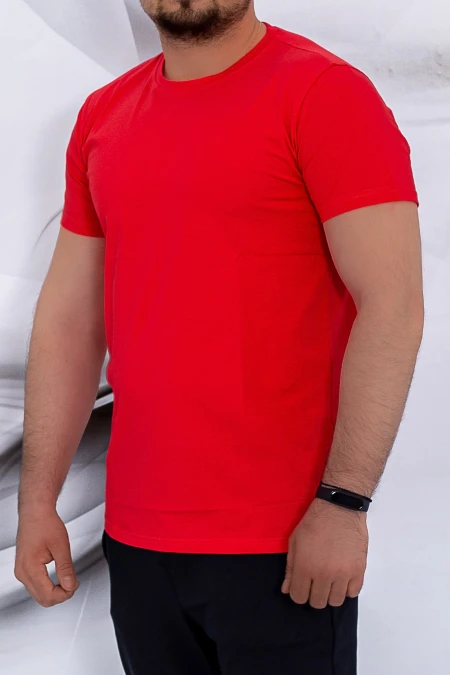 Férfi póló D236 Piros (G53) Fashion