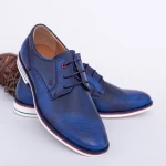 Elegáns férfi cipő 9G620 Kék (B35) Clowse
