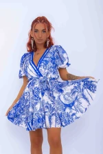 Női ruha 3624 Kék (G13) Fashion