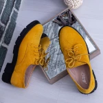 Női alkalmi cipő H1 Sárga (N12) Mei