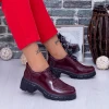 Női alkalmi cipő OP2A Burgundia (K41) Mei