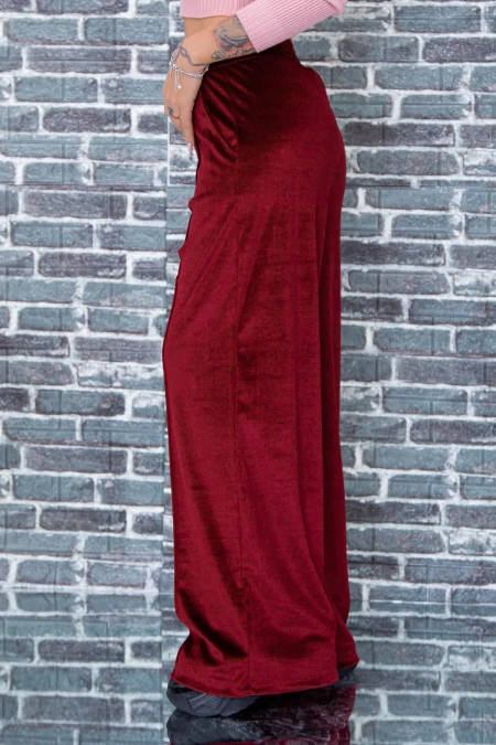 Női nadrág P101 Burgundia (R06) Fashion