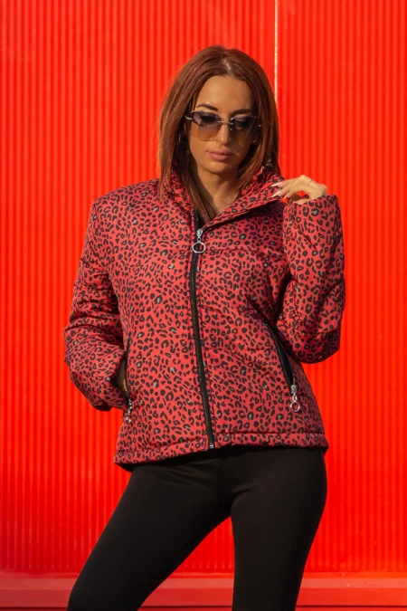 Női kabát 902 Piros (R02) Fashion