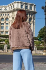 Női kabát 21-21 Cappuccino (R05) Fashion