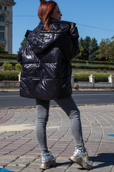 Női kabát LC2057-1 Fekete (R04) Macleria