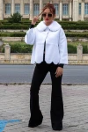 Női dzseki HBN11 Fehér (G53) Fashion