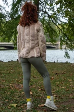 Női kabát 2087 Bézs (R01) Fashion