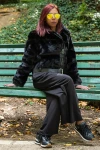 Női kabát 2021-3 Fekete (R01) Fashion