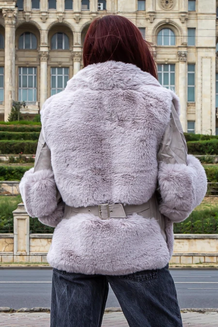 Női kabát 21-28 Szürke (R06) Fashion