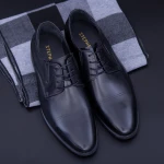Elegáns férfi cipő 7065-844 Fekete (C21) Stephano