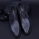 Elegáns férfi cipő 7065-844 Fekete (C21) Stephano