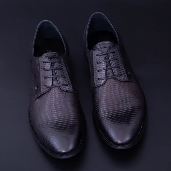 Elegáns férfi cipő Y053A-08F Fekete (B22) Stephano
