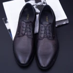 Elegáns férfi cipő Y053A-08F Fekete (B22) Stephano