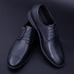 Elegáns férfi cipő természetes bőrből K3505 Fekete (M44) Stephano
