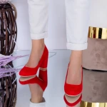Vastag sarkú cipő YXD1A Piros (K25) Mei