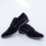 Elegáns férfi cipő 091 Kék (B20) Fashion