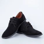 Elegáns férfi cipő D23-8A Fekete (B05) Fashion