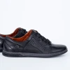 Elegáns férfi cipő D35-3C Fekete (B09) Fashion