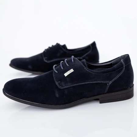 Elegáns férfi cipő 9A251 Kék (D20) Clowse